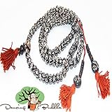 Yak Bone Om Prayer Mala 10MM - Buddhist Prayer Beads are the Best Stress Reduction Products to Add to Your Yoga Equipment