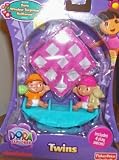 Fisher-Price Dora the Explorer Window Surprises Dollhouse, Springtime Twins Figures