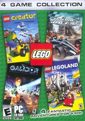  Lego 4 Game Collection (Legoland, Creator, Drome Racers and Galidor)