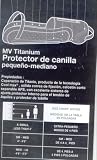 Mitre Mv Titanium Shin Protection Black with Silver