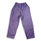 Mis Tee V-Us - Toddler Boys Plaid Flannel Pant, Blue, Red