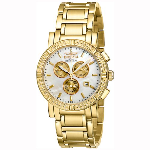 Invicta Men's 4743 II Collection Limited Edition Diamond Gold-Tone Watch Invicta Men's 4743 II Collection Limited Edition Diamond Gold-Tone Watch