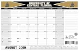Turner CLC Central Florida Knights 2010 Academic Desk Calender, 11 x 17 Inches (8230276)
