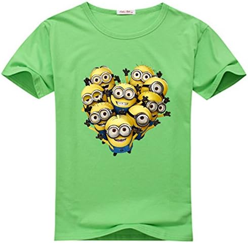 Despicable Me 2 So Cute Short Sleeve Tee Green Custom Men's T-shirt XXX-Large