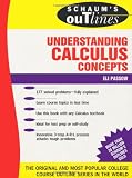 Buy : Schaums Outline of Understanding Calculus Concepts