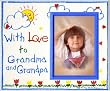 With Love to Grandma & Grandpa (crayola) Picture Frame Gift