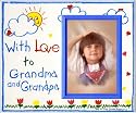 With Love to Grandma & Grandpa (crayola) Picture Frame Gift