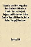 Bosnia and Herzegovina Footballers: Edin D Eko, Miralem Pjani , Zvjezdan Misimovi , Asmir Begovi , Du an Bajevi , Vahid Halilhod I: Edin Dzeko, … Refik sabanadzovic, Aleksandar Ðuric
