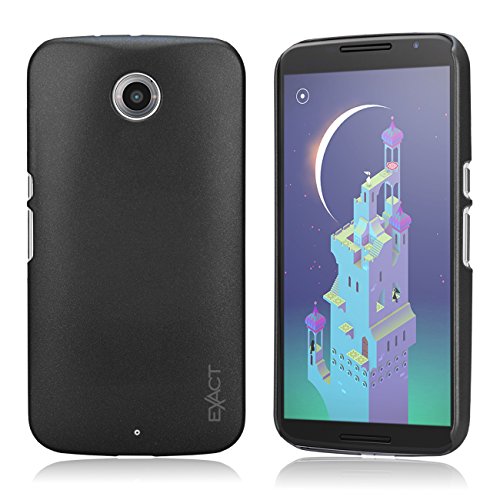 Google Nexus 6 Case -Exact Google Nexus 6 Case [Simpleshell Series] Polycarbonate Shell Cover Case for Google Nexus 6 (2014) Black