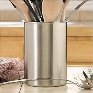 Stainless Steel Utensil Caddy by Amco