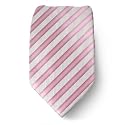 Men's Sean John Designer Silk Neck Tie Navy Pink and White