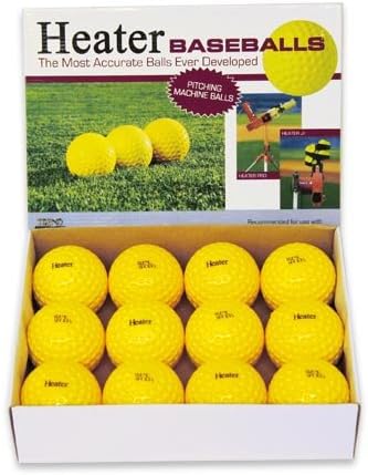 Heater Sports Baseballs Dimpled - Pack Of 12
