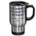 Whale Wars Out-Manned Stainless Travel Mug