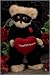 Undercover Lover 14" Valentine's Day Dressed Stuffed Animal Bear Gift by Bearington
