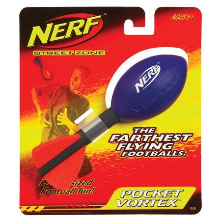 Nerf Pocket Vortex Football, Assorted