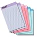 TOPS Prism Plus Legal Pad, Junior Legal Rule, 5 x 8 Inches, 50 Sheets per Pad, 6-Pack, 2 Each of 3 Pastel Colors, (63016)