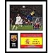 Lionel Messi 2008/09 FC Barcelona Team Framed 8x10 Photograph UEFA Champions League Final Header Milestone
