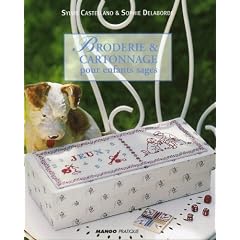 Broderie et cartonnage pour enfants sages