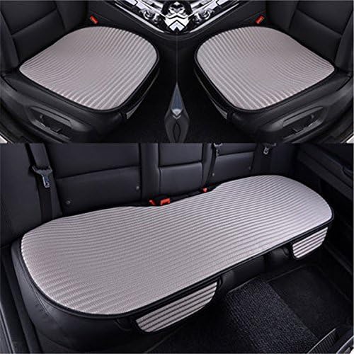Oroyal Universal Fit Car Seat Mats Set Made With Top Grade Material Comfortable Simple Business Style Design (Universal Fit For Most Cars, SUV, Trucks or Vans) (Grey)