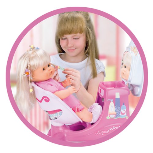Imagen 7 de Famosa Nenuco Peluqueria mágica - Set de peluquería para muñecos Nenuco con 1 muñeca y accesorios