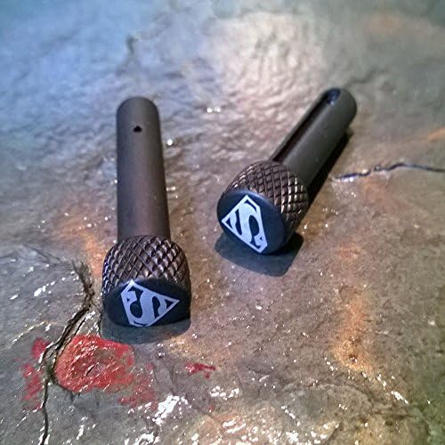 SUPERMAN LOGO Laser Engraved Pins 6.8 300 556 223