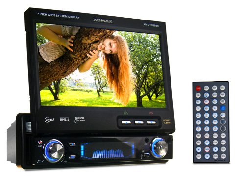 17,78cm (7″) DVD-Autoradio DivX MP3 MPEG4 BLUETOOTH USB SD/MMC Mit 7″ TOUCHSCREEN-MONITOR VOLL MOTORISIERT !