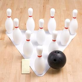 Click here to buy Gamecraft Lightweight Bowling Set.