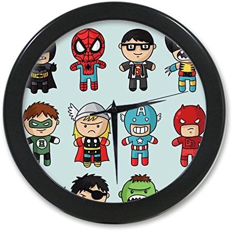 Personalized Custom America DC Comics photos 9.65" elegant wall clock will be unique and unforgettable By MAN TO MAN Wall Clock!