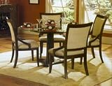 Bexley Round Table With Glass Top