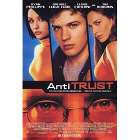 AntiTrust - Movie Poster / Print -- Custom Framing Available