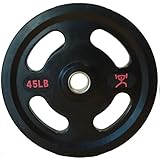 CFF Grip Olympic Rubber Coated Weight Plates (Pair)