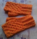 Lady Charles' Fingerless Mittens Knitting Pattern