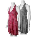 Cherish Brand V-neck Empire Waist Halter Dress