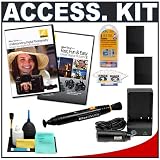 Nikon School Instructional 2-DVD Set + 2 Spare EN-EL9 Battery Packs + Charger + Accessory Kit for Nikon D40 D40x Digital SLR Camera