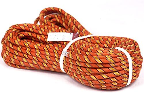 Dynamic Climbing Rope,Professional standard Dynamic Single Rope,Sterling Rope Slim Gym Climbing Rope,Rock climbing rope,Outdoor Hiking/Camping/Abseiling Rescue Safety Rope climbing equipment