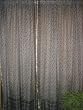 Silk Window Panels 2 Brown Gray Floral Motifs Drapes Curtains 84 Inch