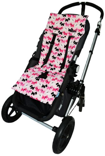 Tivoli Couture Nu Comfort Memory Foam Stroller Pad and Seat Liner, Scottie Dog image