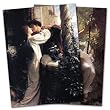 L'amour - Box set of 12 Assorted Greeting Cards and Patterned Envelopes