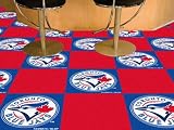 Toronto Blue Jays 18"x18" tiles Carpet Tiles Set of 20 Carpet Tiles