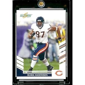 Buy 2007 Score #43 Mark Anderson Chicago Bears Football Card - Mint Condition - In Protective Display...