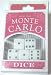 Casino Style Monte Carlo Dice (Red Pack #27) Set of 5 Dice