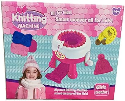 Sworld Mini Knitting Mashine Weaving Epoch DIY Toy Creative Puzzle Game Best Gift for Girl