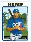 Matt Kemp baseball card 2005 Topps Traded #UH284 (Los Angeles Dodgers) rookie card