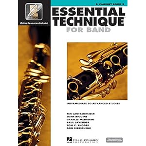 Essential Technique for Band - Intermediate to Advanced Studies: Bb Clarinet (Essential Elements Method)