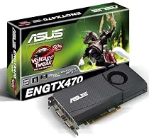 Asus nvidia Geforce GTX470 Grafikkarte (PCI-e, 1280MB GDDR5 Speicher, HDMI, DVI, 1 GPU) Full Retail