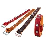 Karlie 25122 - Buffalo Oriental - Halsband - 25 mm 30 cm, braun / natur