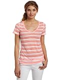 Calvin Klein Performance Women's Twisted V-neck Burnout Tee