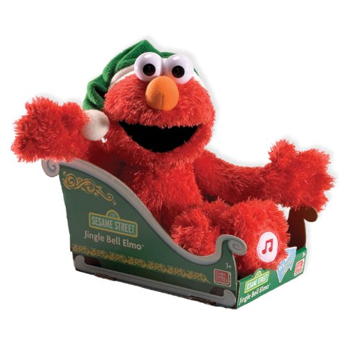 Gund Sesame Street Jingle Bells Elmo LaurenBallSrIS