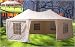 New 22' X 16' Octangle Wedding Party Tent Gazebo Canopy Heavy Duty Waterproof
