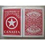 2 Decks Red Bicycle Canasta with Points Playing Cards